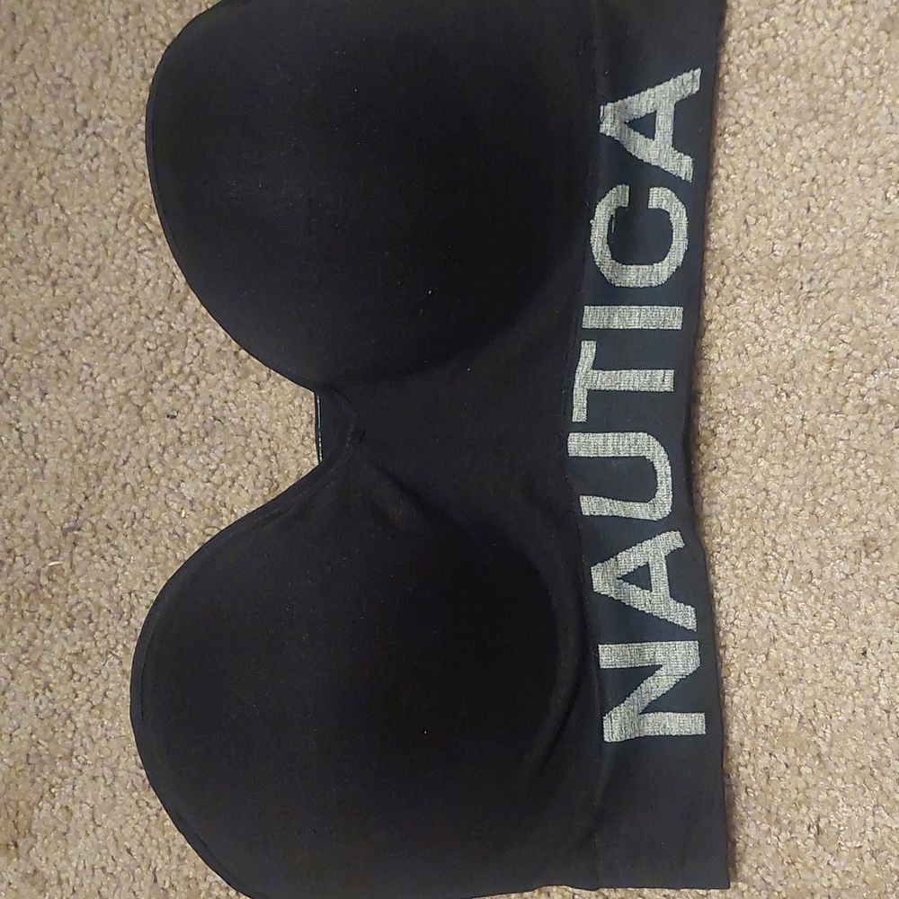 Nautica strapless bandeau bra